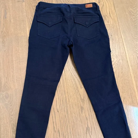 Joie Utility Moto Skinny Pants – Navy Blue | Size 27 - Picture 5 of 5